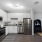 kitchen with white cabinets and stainless steel appliances