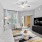 living room with a couch coffee table and tv